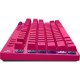 Ασύρματο Gaming Πληκτρολόγιο Logitech Pro X TKL Lightspeed Pink (920-012159)