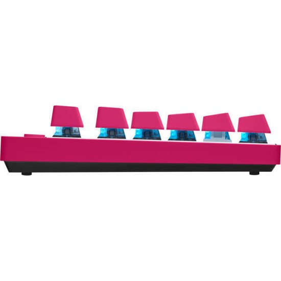 Ασύρματο Gaming Πληκτρολόγιο Logitech Pro X TKL Lightspeed Pink (920-012159)