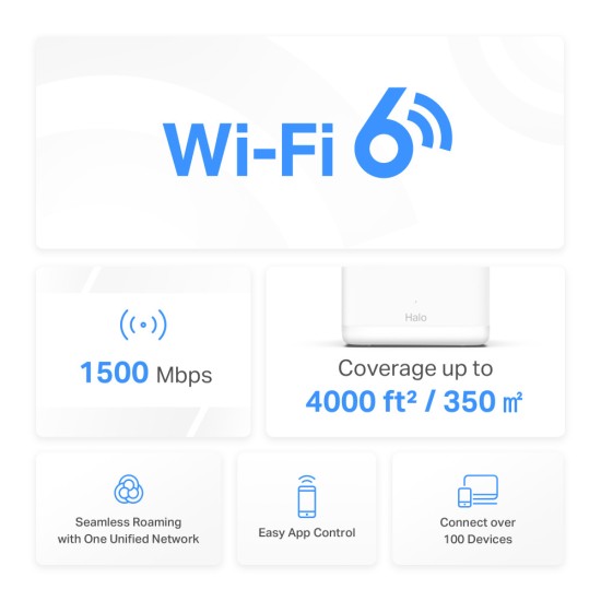Mercusys Halo H60X v1 WiFi 2-pack