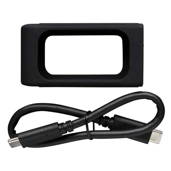 Kingston XS2000 USB-C Εξωτερικός SSD 1TB 1.8" Μαύρο (SXS2000/1000G)