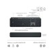 Πληκτρολόγιο Ασύρματο Logitech MX Keys S with Palm rest Graphite (920-011589)
