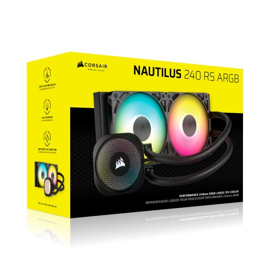 Υδρόψυξη Corsair Nautilus 240 RS ARGB (CW-9060092-WW)