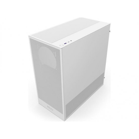 Κουτί Υπολογιστή NZXT H5 Flow White 2024 (CC-H52FW-01)