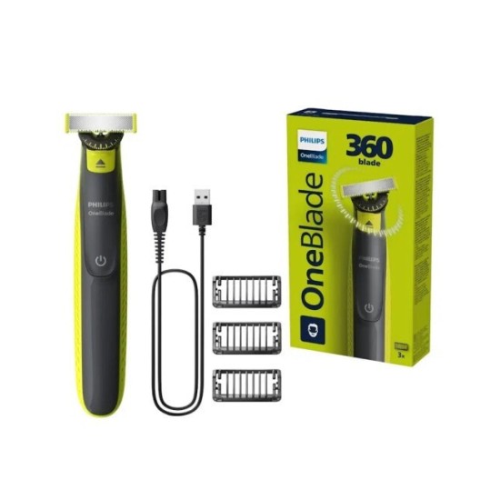 Philips Oneblade Ξυριστική Μηχανή Προσώπου Επαναφορτιζόμενη (QP2724/23)