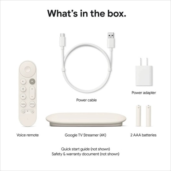Google Tv Streamer 4k Bluetooth Wi-fi Android Tv 32 Gb (GA05662-US)