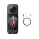 Action Camera Insta360 X5 360° Μαύρο