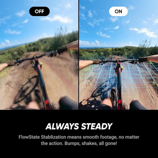 Action Camera Insta360 X5 360° Μαύρο