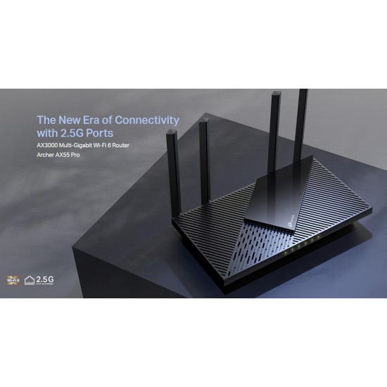 TP-LINK Ασύρματο Router Archer AX55 Pro (ARCHER AX55 Pro)