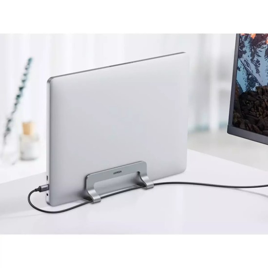 Vertical Laptop Stand Ugreen έως 15.6" Ασημί (LP258)