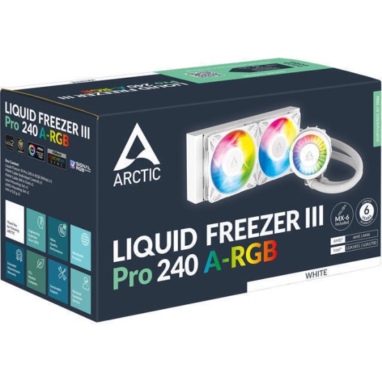 Arctic Liquid Freezer III Pro 240 A-RGB White (ACFRE00186A)