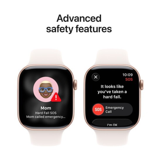 Apple Watch Series 11 46mm Jet Rose Gold M/L (MEV74)