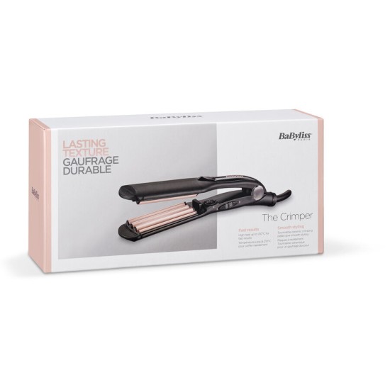Τοστιέρα με Κεραμικές Πλάκες Babyliss The Crimper (2165CE)