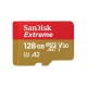 Sandisk Extreme microSDXC UHS-I 128GB Card with Adapter (SANSDSQXAA-128G-GN6MA)