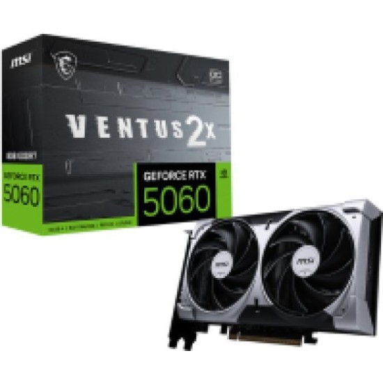 MSI GeForce RTX 5060 8GB GDDR7 Ventus 2X OC (602-V537-24S)