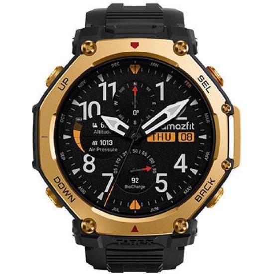 Amazfit T-Rex 3 Pro 44mm Tactical Black/Gold (W2548GL1N)