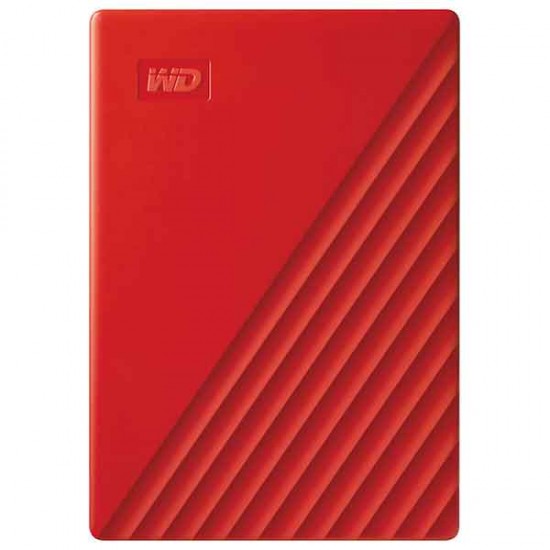 Western Digital My Passport 2019 2TB 2.5" Κόκκινο (WDBYVG0020BRD-WESN)