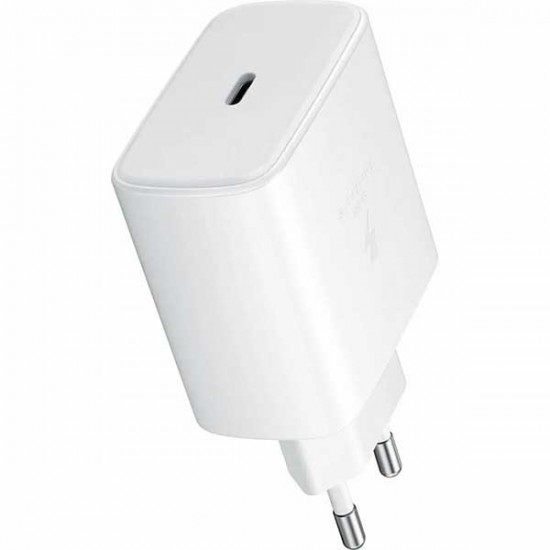 Samsung Φορτιστής Χωρίς Καλώδιο με Θύρα USB-C 45W Λευκός  Bulk (EP-TA845EWE)