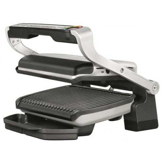 Τοστιέρα Γκριλιέρα Tefal OptiGrill+ GC712D 2000W Inox (GC712D34)