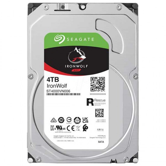 SEAGATE IRONWOLF NAS 4TB (ST4000VN006)