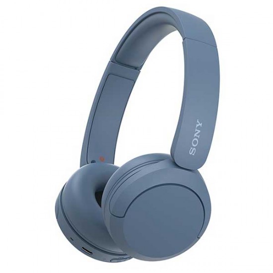 Ασύρματα Bluetooth On Ear Ακουστικά Sony WH-CH520 Μπλε (WHCH520L.CE7)