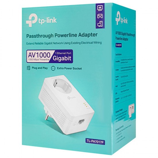 Powerline TP-LINK AV1000 TL-PA7017P v4.0 Powerline TP-LINK AV1000 TL-PA7017P v4.0