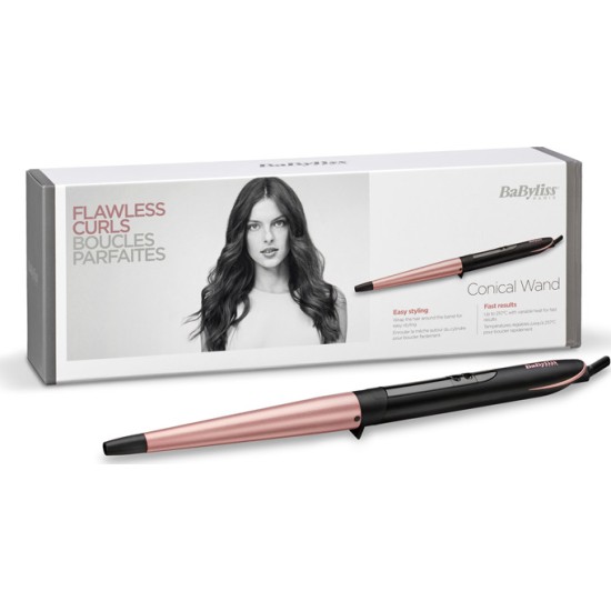 Κωνικό Ψαλίδι Μαλλιών Babyliss Flawless Curls C454E (214580)