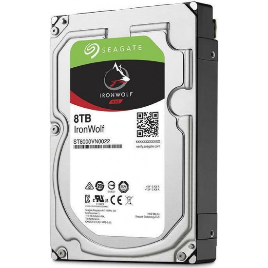 Seagate Ironwolf 8TB HDD 256MB Cache (ST8000VN004)
