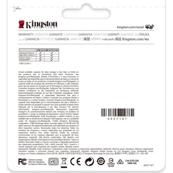 Kingston DataTraveler Exodia 256GB USB 3.2 (DTX/256GB)