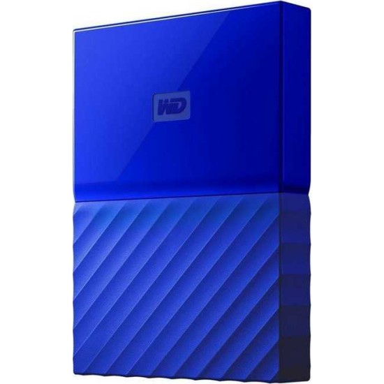 Εξωτερικός HDD Western Digital My Passport 2019 4TB Sky Blue (WDBPKJ0040BBL-WESN)