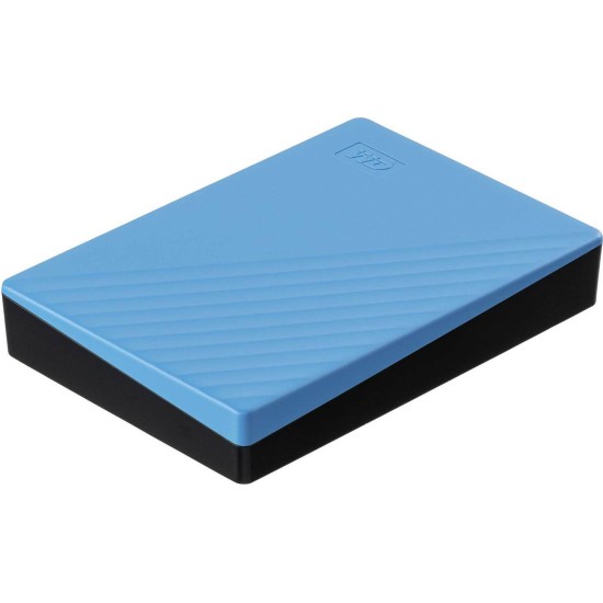Εξωτερικός HDD Western Digital My Passport 2019 4TB Sky Blue (WDBPKJ0040BBL-WESN)