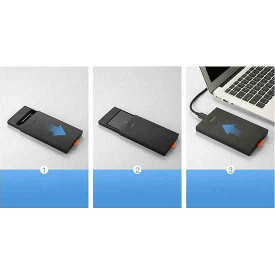 Θήκη για Σκληρό Δίσκο Ugreen 2.5" SATA III με σύνδεση USB3.0 (CM237)