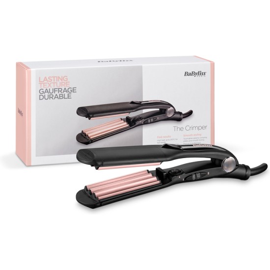 Τοστιέρα με Κεραμικές Πλάκες Babyliss The Crimper (2165CE)