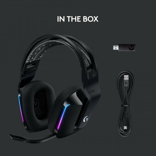 Logitech G733 Ασύρματο Over Ear Gaming Headset (981-000864) Logitech G733 Ασύρματο Over Ear Gaming Headset (981-000864)