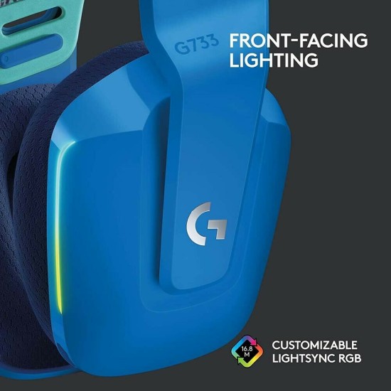 Logitech G733 Lightspeed Wireless RGB Blue (981-000943)