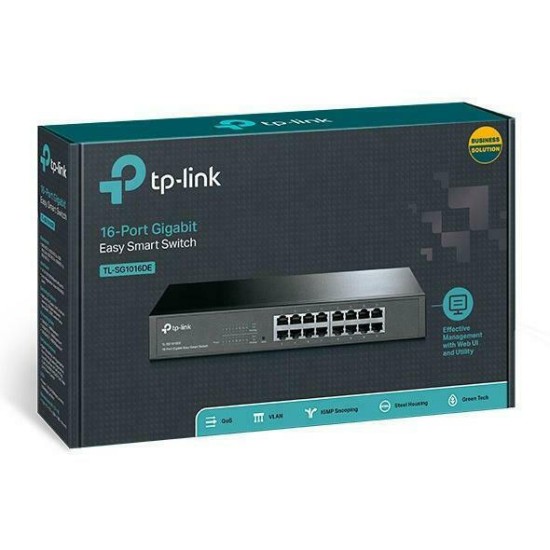 Switch TP-LINK 16-Port TL-SG1016DE v3