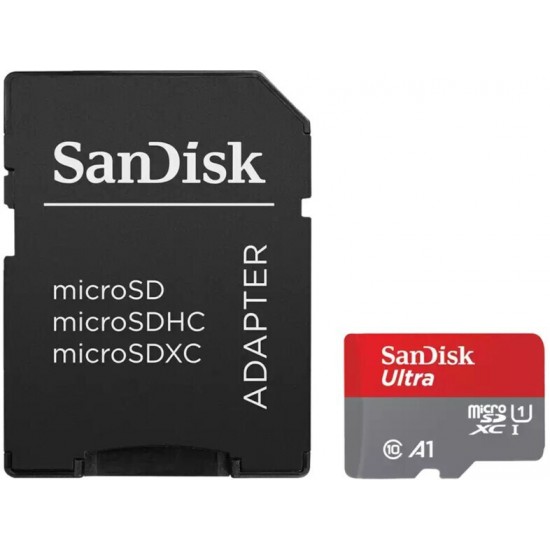Sandisk Ultra microSDHC 64GB U1 A1 with Adapter (SDSQUAB-064G-GN6MA)