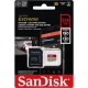 Sandisk Extreme microSDXC 256GB Class 10 U3 V30 A2 with Adapter Mobile (SDSQXAV-256G-GN6MA)