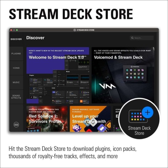 Elgato Stream Deck MK.2 Black (10GBA9901)