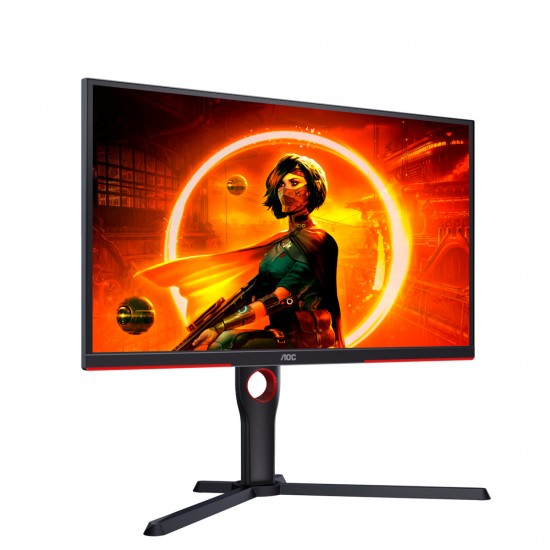 Οθόνη Υπολογιστή AOC 24.5” MONITOR FHD VA 240HZ (25G3ZM/BK)