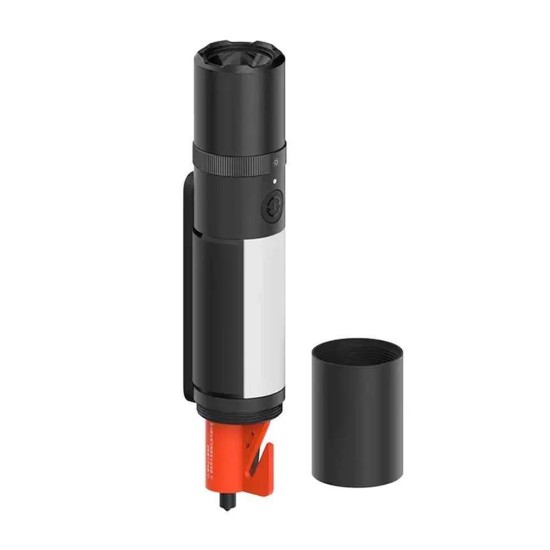 Επαναφορτιζόμενος Φακός Xiaomi Multi-function Black (BHR7004GL)