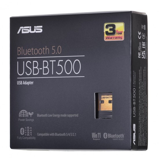 Bluetooth Adapter Asus USB-BT500 5.0 (90IG05J0-MO0R00)