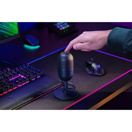 Μικρόφωνο Υπολογιστή Razer USB Seiren V3 Mini Μαύρο (RZ19-05050100-R3M1)