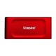 Kingston XS1000 USB-C Εξωτερικός SSD 1TB 1.8" Κόκκινο (SXS1000R/1000G)