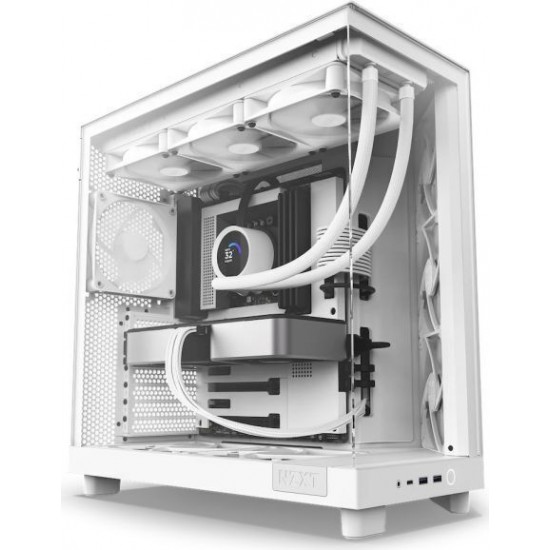NZXT H6 AIR FLOW MIDI TOWER WHITE (CC-H61FW-01)