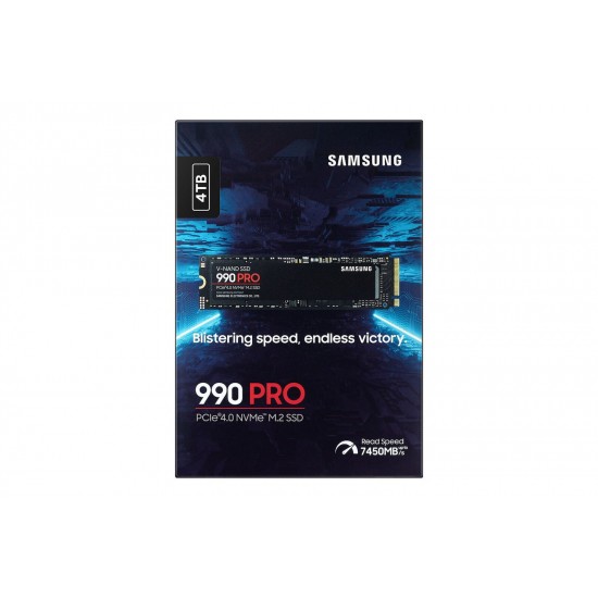 Samsung 990 PRO SSD 4TB M.2 NVMe (MZ-V9P4T0BW)
