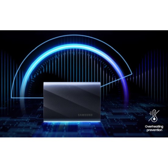 Εξωτερικός Δίσκος Samsung T9 SSD 2TB  USB 3.2 Μαύρο (MU-PG2T0B/EU)