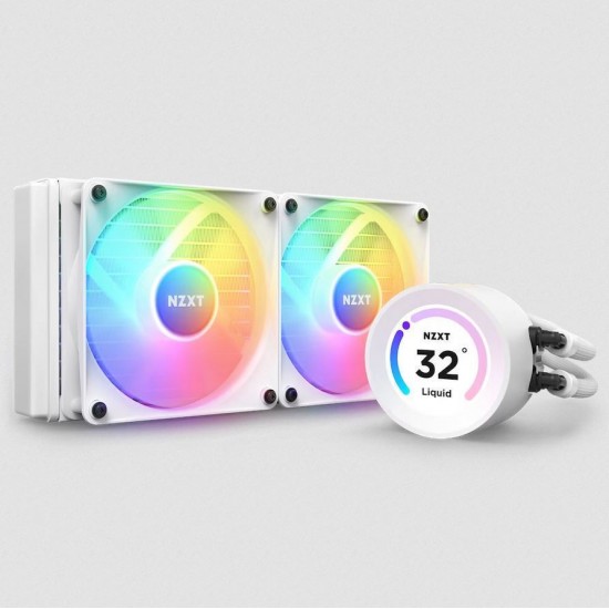 Υδρόψυξη NZXT Kraken 240 λευκή (RL-KR240-W1)