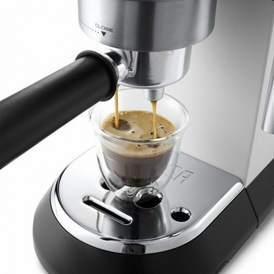 Αυτόματη Μηχανή Delonghi Espresso 1300W Πίεσης 15bar Λευκή (EC685.W)