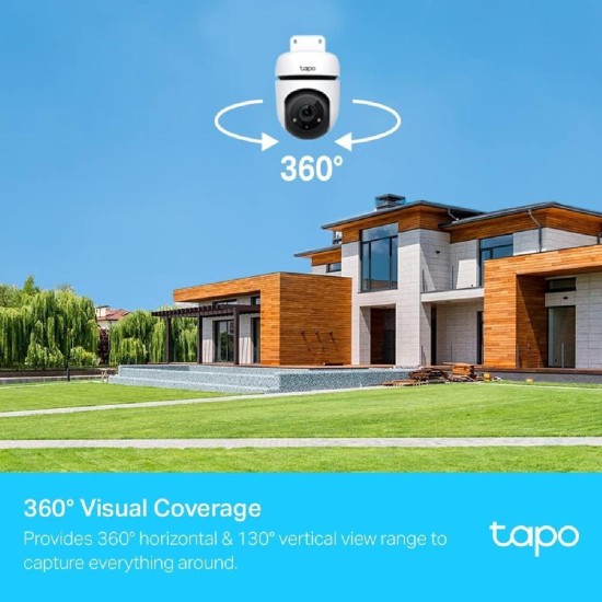 TP-LINK IP Wi-Fi Κάμερα Full HD Αδιάβροχη Tapo C500 v2 (Tapo C500)