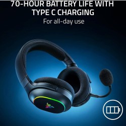Gaming Headset Razer Barracuda X Chroma Μαύρο (RZ04-05220100-R3M1)